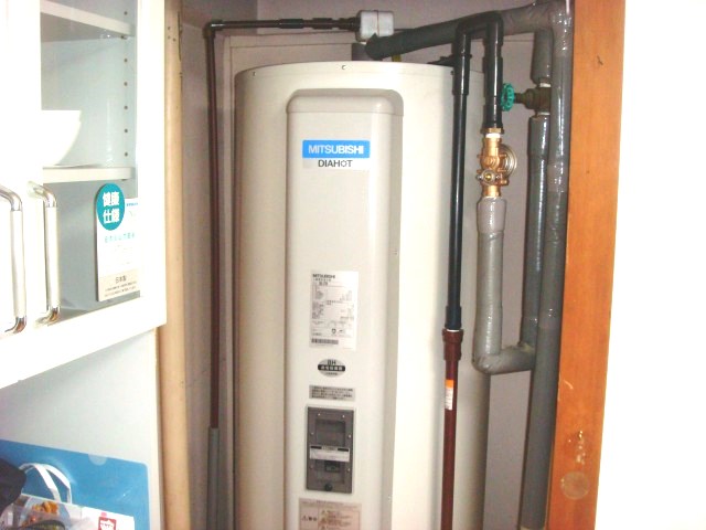 名古屋市天白区　電気温水器　取替工事　三菱電機